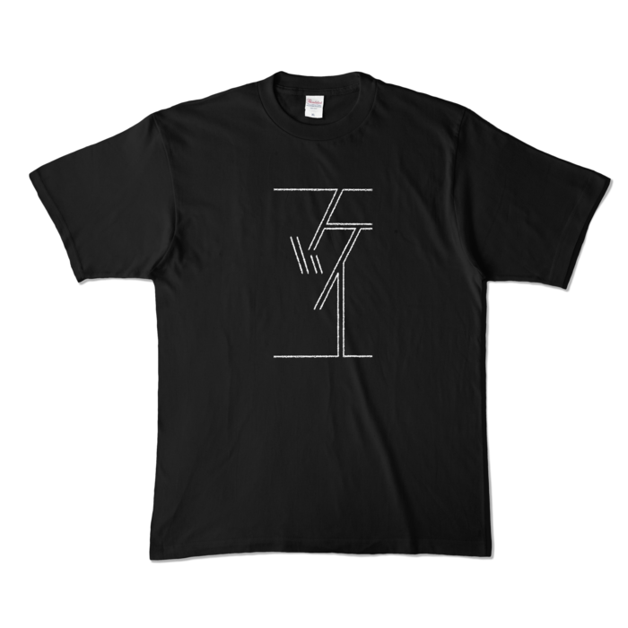 カラーTシャツ - XL - ブラック (濃色)