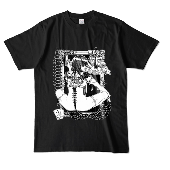 カラーTシャツ - L - ブラック (濃色)