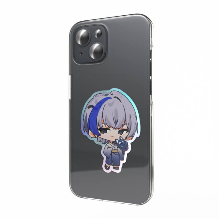 オーロラスマホステッカー　異ヵ睡