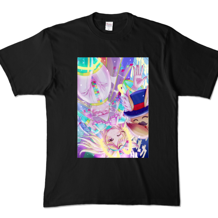 カラーTシャツ - XL - ブラック (濃色)