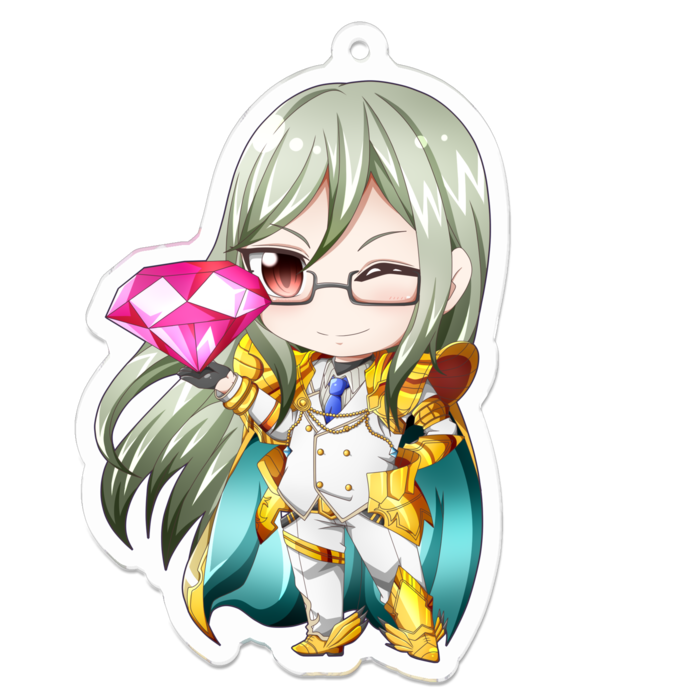 アクリルキーホルダー - 70 x 70 (mm)