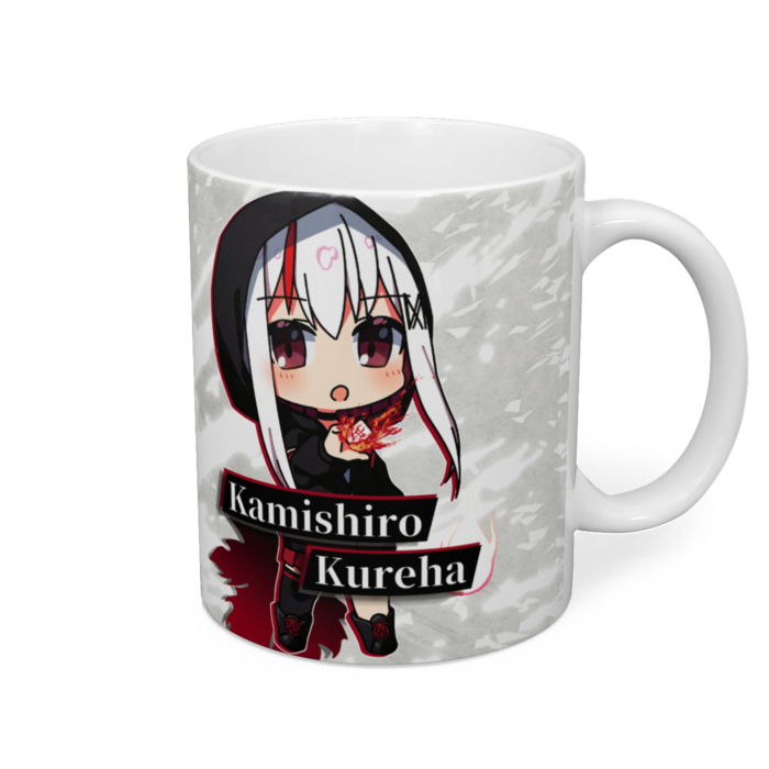 マグカップ - 直径 8 cm / 高さ 9.5 cm (デザインA)