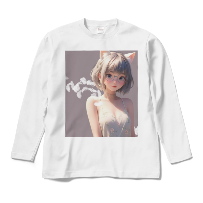 ロングスリーブTシャツ - M - ホワイト(1)