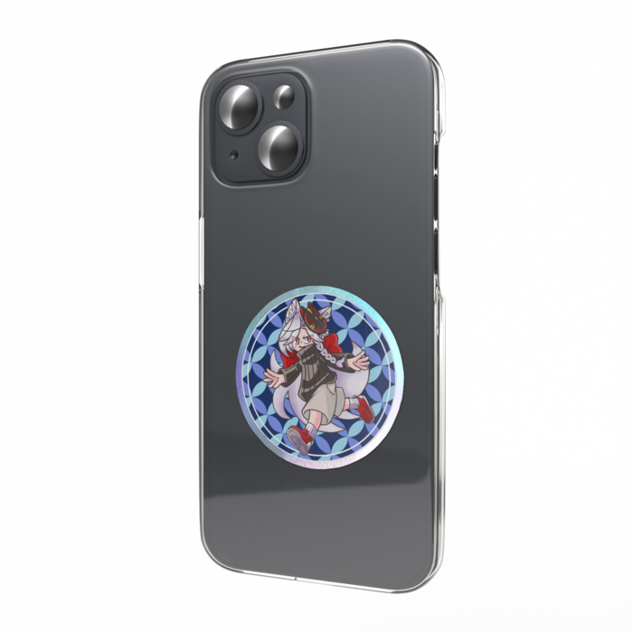 オーロラスマホステッカー - W55 × H91mm 以内
