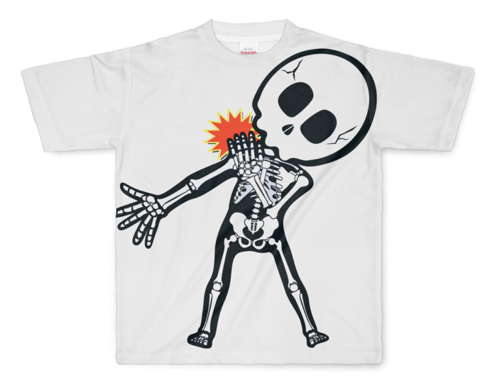 フルグラフィックTシャツ - L - 正面印刷のみ