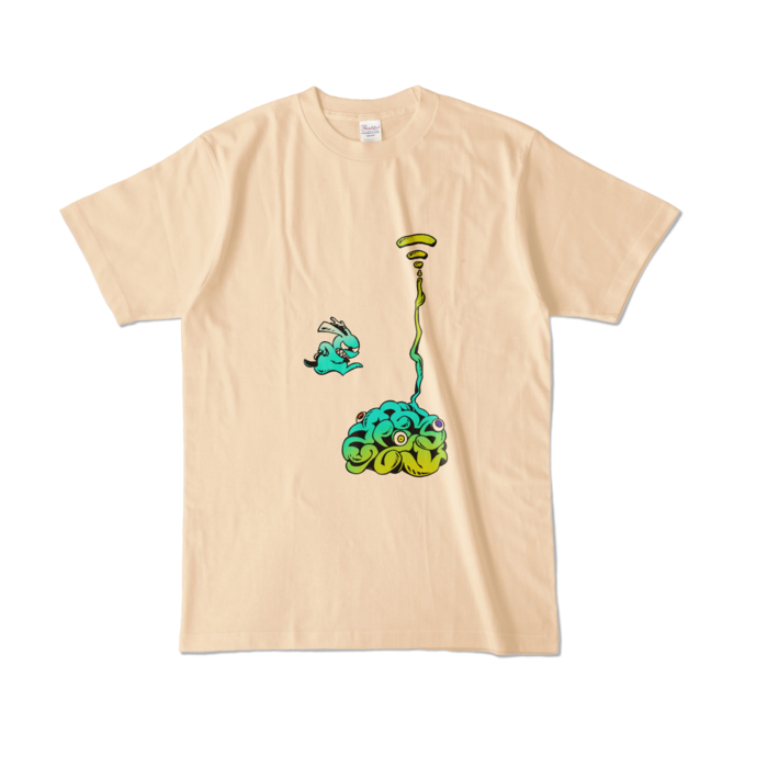 カラーTシャツ - L - ナチュラル (淡色)(2)