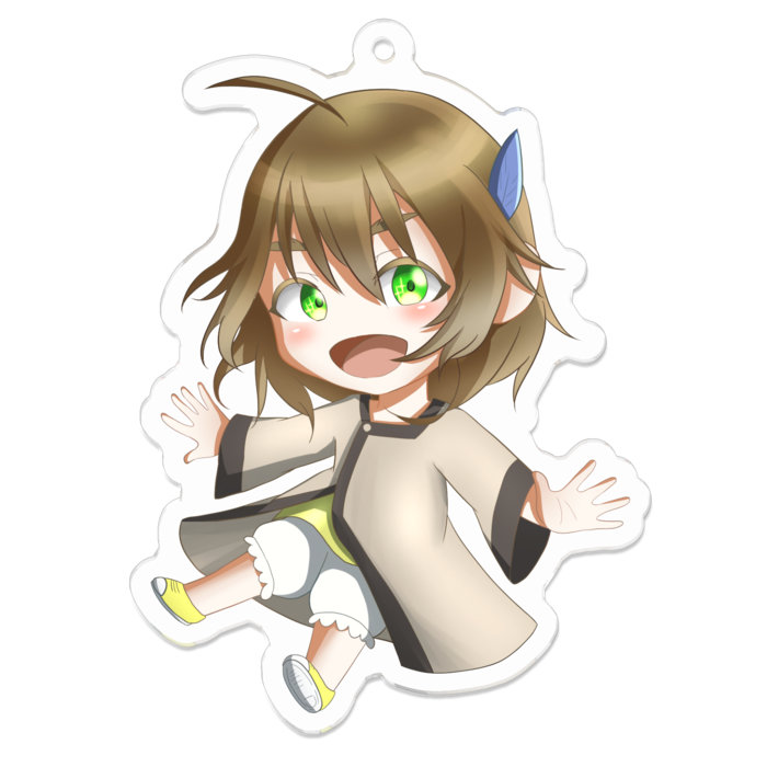 アクリルキーホルダー - 70 x 70 (mm)