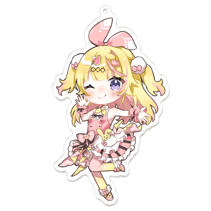アクリルキーホルダー - 100 x 100 (mm)