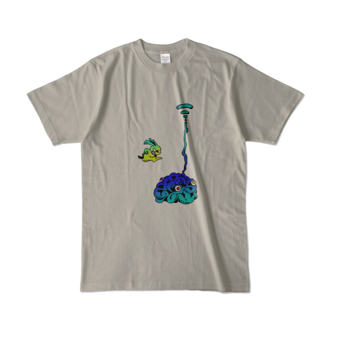 カラーTシャツ - L - シルバーグレー (淡色)(1)