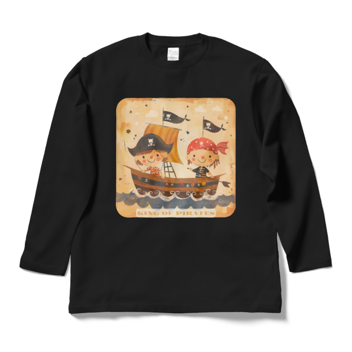 ロングスリーブTシャツ - L - ブラック