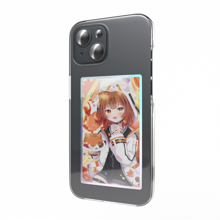 オーロラスマホステッカー - 縦