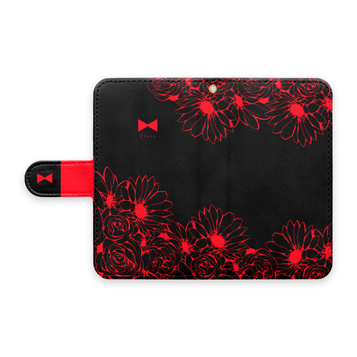 手帳型Androidケース - S - ストラップ穴 あり