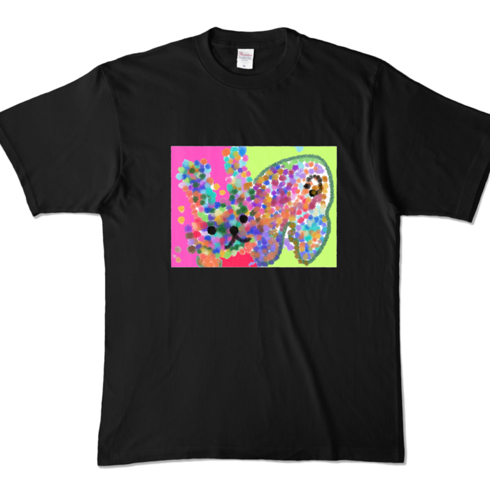 カラーTシャツ - XL - ブラック (濃色)
