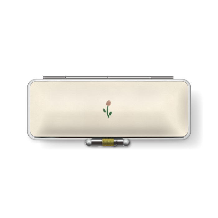 オレンジチューリップくすみ