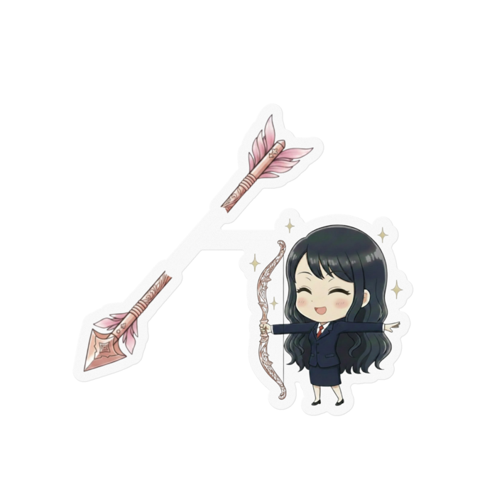 ステッカー - 100 x 100 (mm)