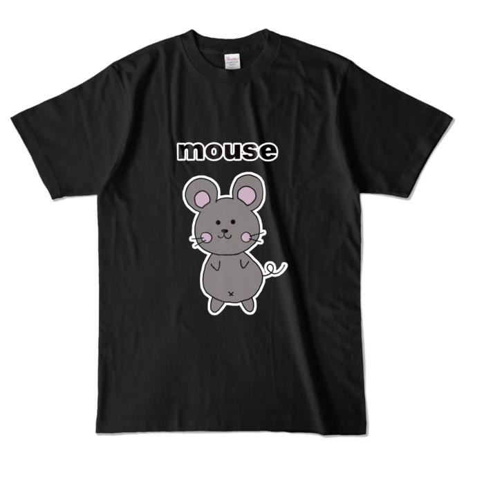 カラーTシャツ - L - ブラック (濃色)