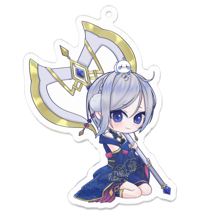 アクリルキーホルダー - 70 x 70 (mm)