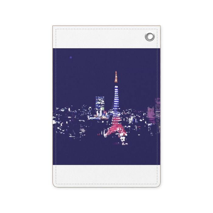 東京タワーの夜景のパスケース Hiroboab Booth