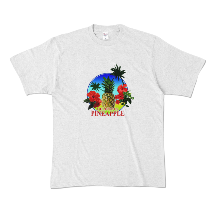 カラーTシャツ - XL - アッシュ （淡色）