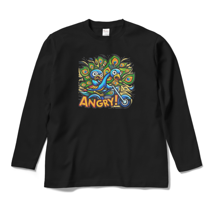 ロングスリーブTシャツ - M - ブラック