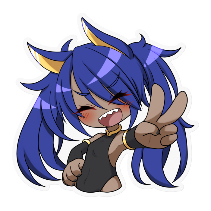 ステッカー - 100 x 100 (mm)