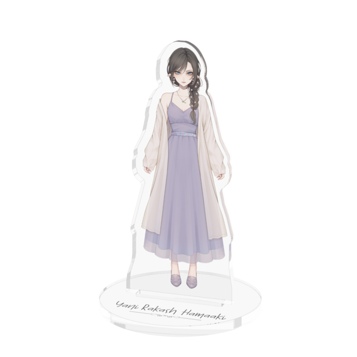 くろやにアクリルフィギュア - 70x70mm(1)