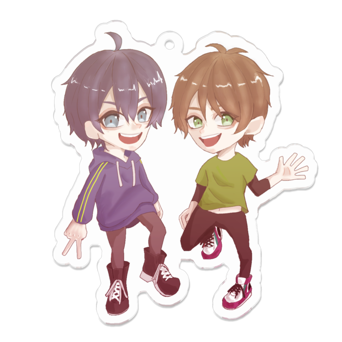 アクリルキーホルダー - 70 x 70 (mm)