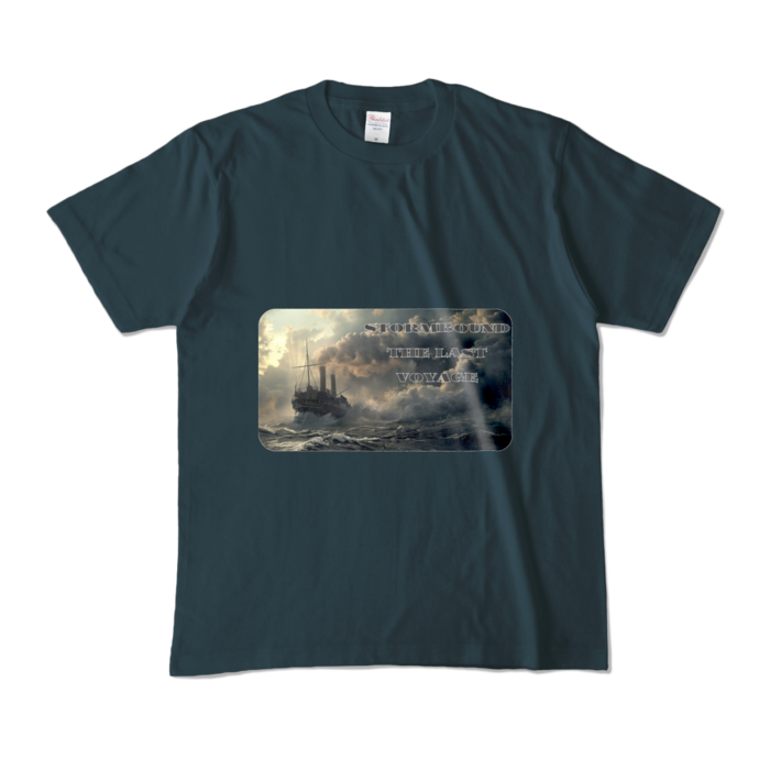 カラーTシャツ - M - デニム (濃色)