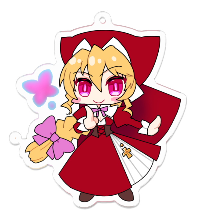アクリルキーホルダー - 70 x 70 (mm)