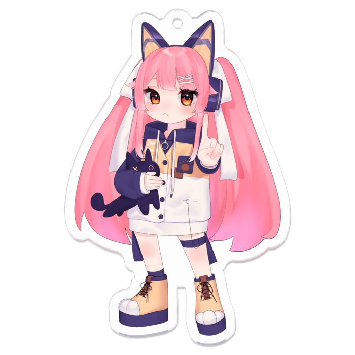 アクリルキーホルダー - 70 x 70 (mm)