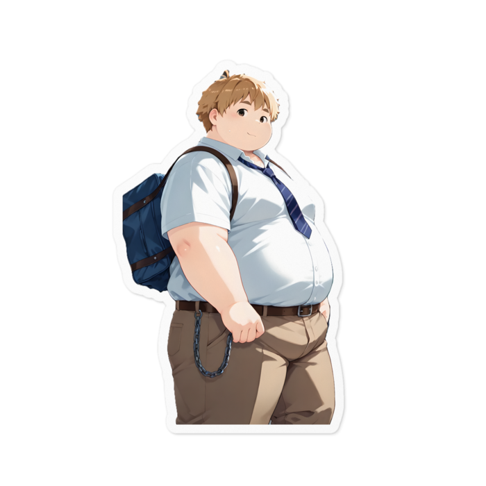 【ステッカー】キャメル（制服）キャラクター切り抜きタイプ