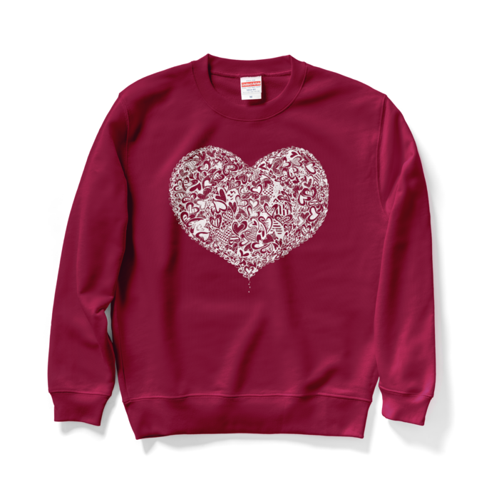 スウェット - M - バーガンディ