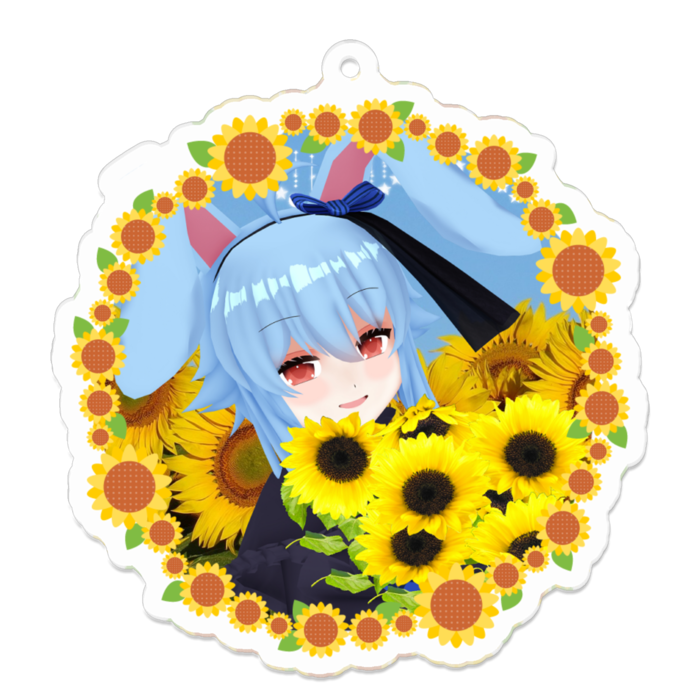アクリルキーホルダー - 70 x 70 (mm)