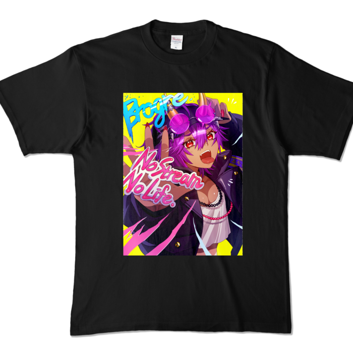 カラーTシャツ - XL - ブラック (濃色)