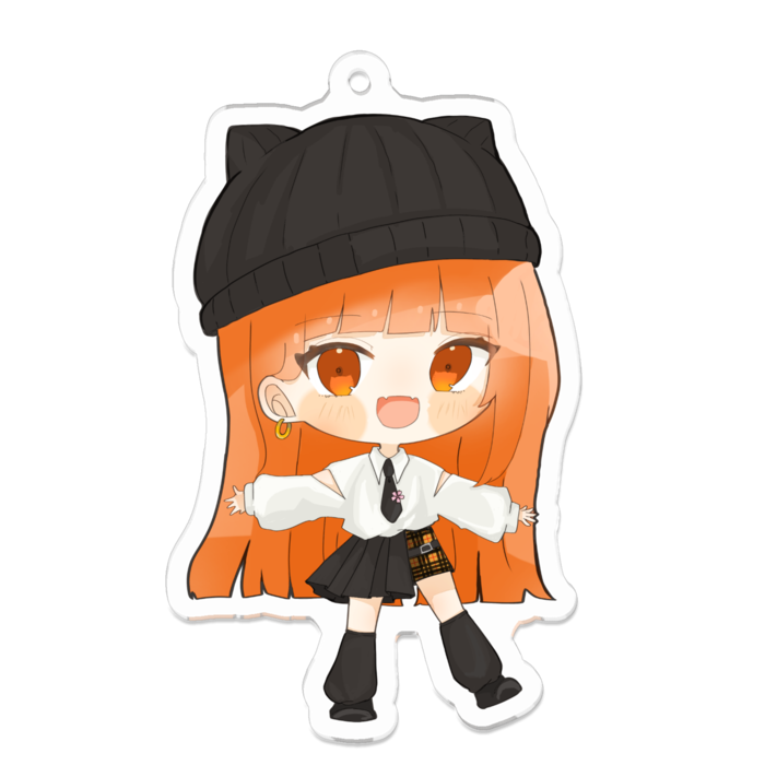 アクリルキーホルダー - 70 x 70 (mm)