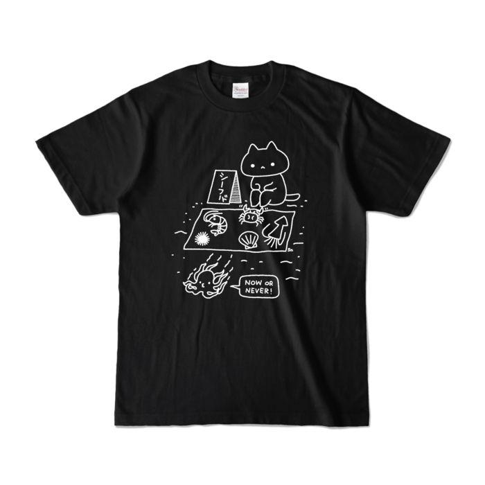 カラーTシャツ - S - ブラック (濃色)