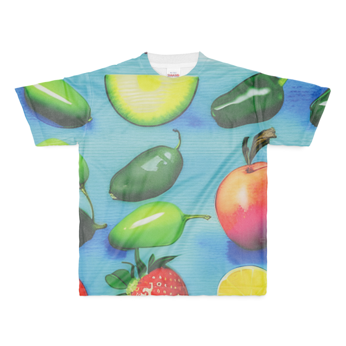 フルグラフィックTシャツ - M - 両面印刷