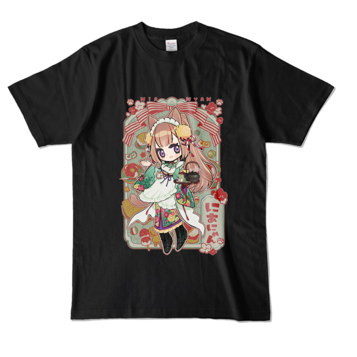 Color T-Shirt - L - Black