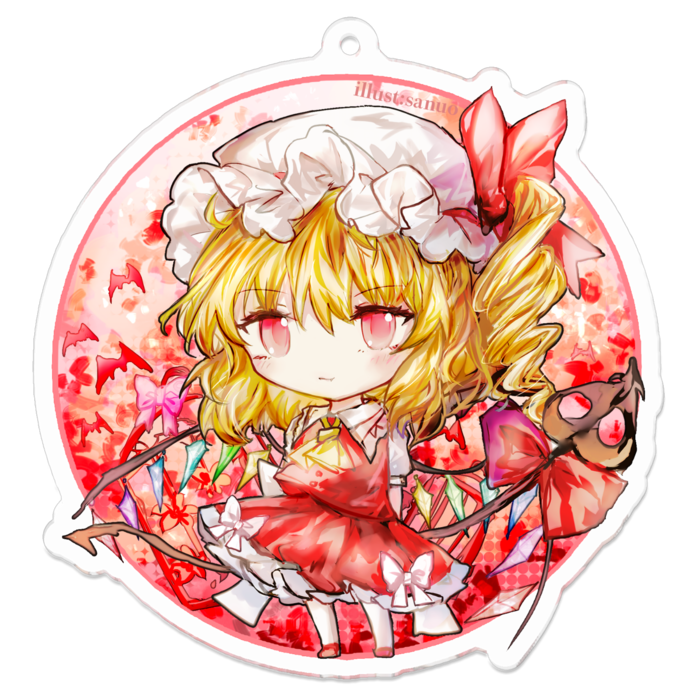 アクリルキーホルダー - 70 x 70 (mm)