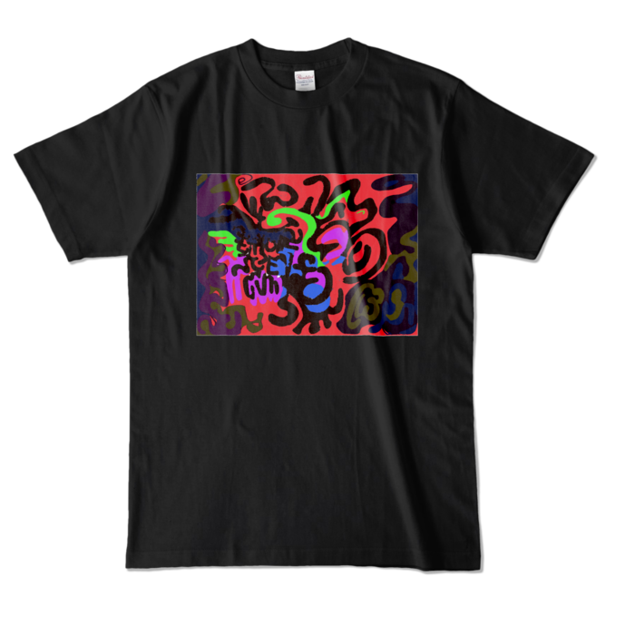 カラーTシャツ - L - ブラック (濃色)