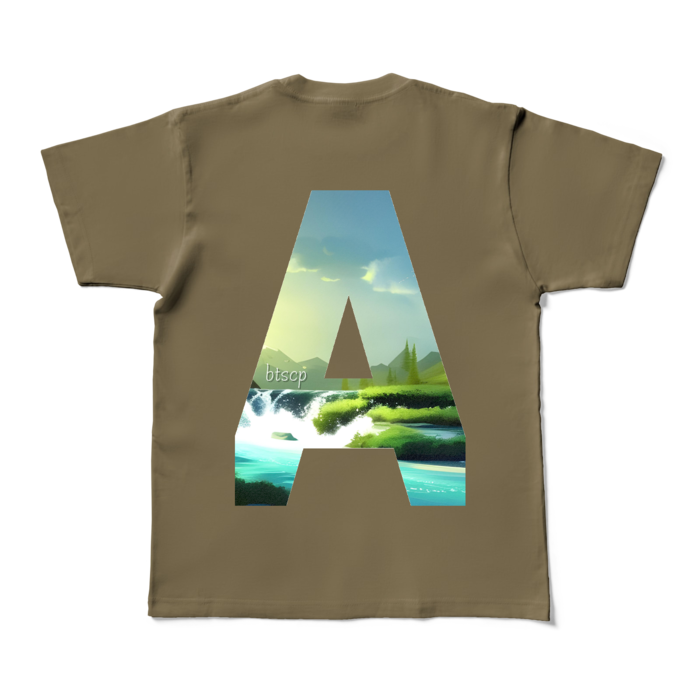 カラーTシャツ - M - オリーブ (濃色)
