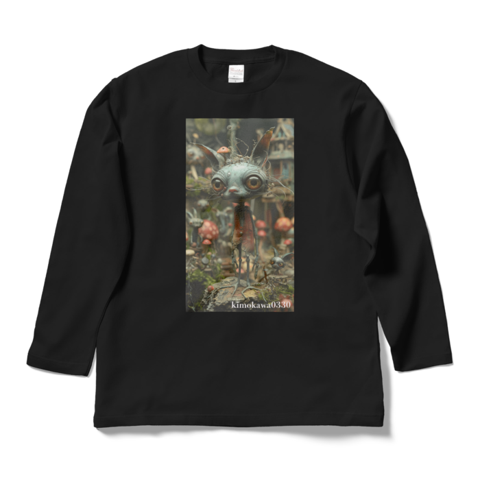 ロングスリーブTシャツ - L - ブラック