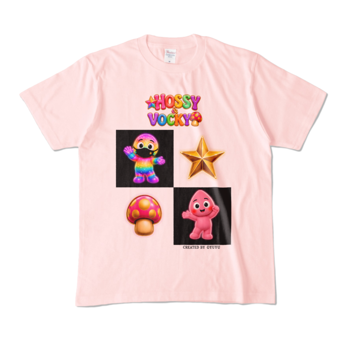 カラーTシャツ - M - ライトピンク （淡色）