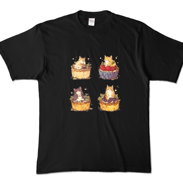 カラーTシャツ - XL - ブラック (濃色)