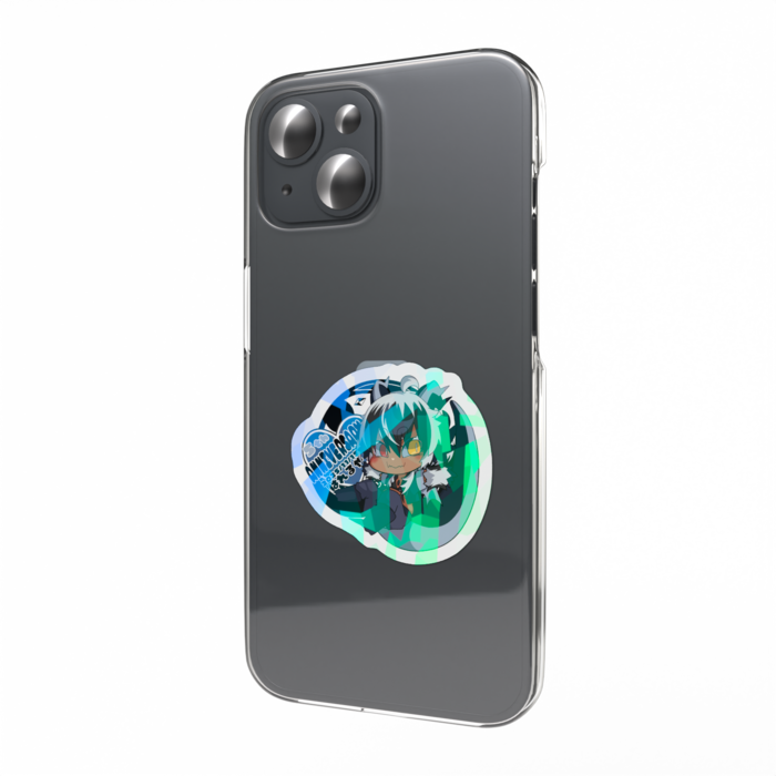 ホログラムスマホステッカー - 縦