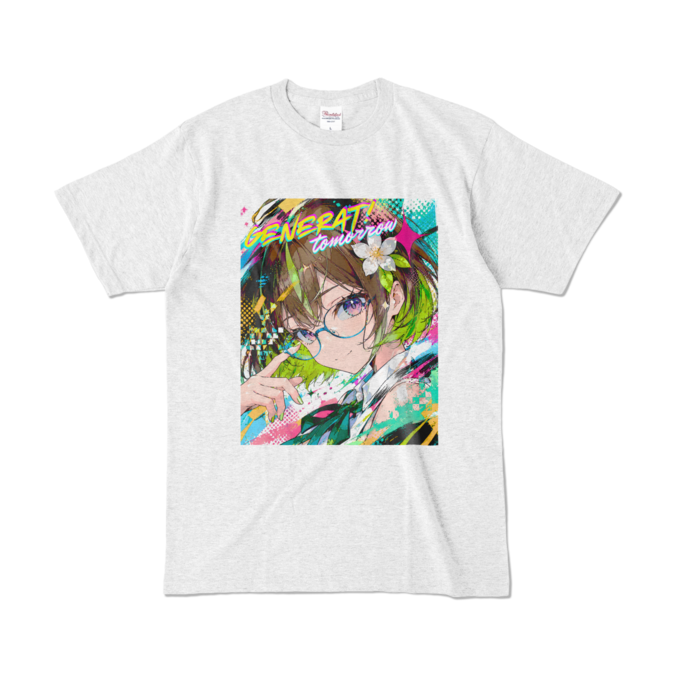 カラーTシャツ - L - アッシュ （淡色）