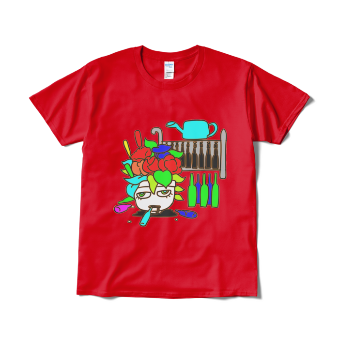 Tシャツ（短納期） - L - レッド