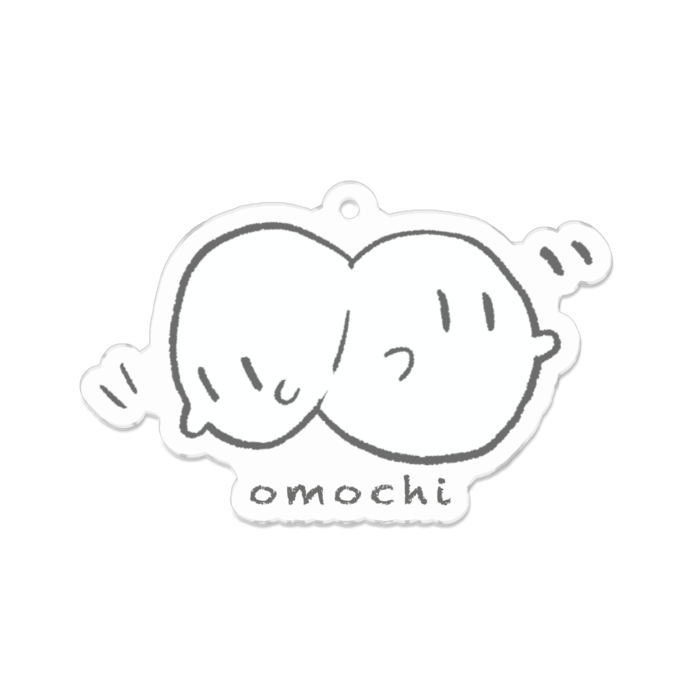 アクリルキーホルダー - 70 x 70 (mm)