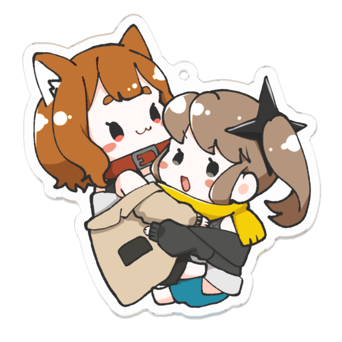 アクリルキーホルダー - 70 x 70 (mm)