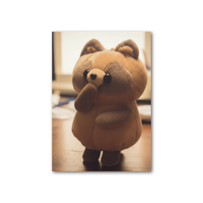 フォト風カード - 縦 - 片面